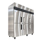 6 puertas Dual Refrigerador Industrial