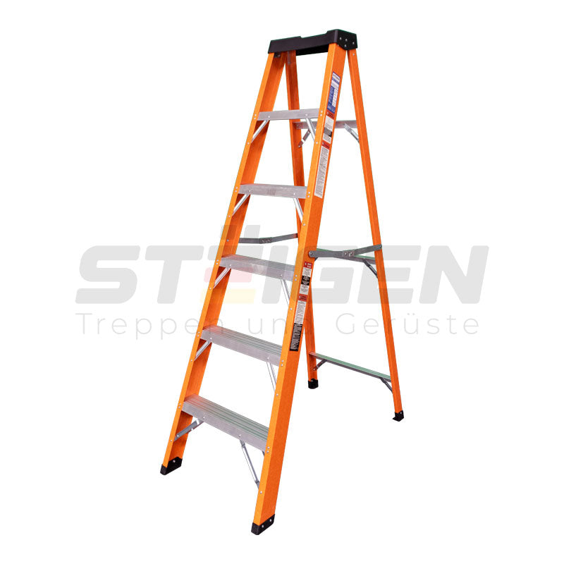 Escalera De Tijera ST-6T (Certificación Ansi 14.5) 6 Peldaños