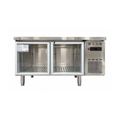 Congelador 1.5m Dual Mesón Refrigerado Vidrio