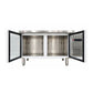 Congelador 1.5m Dual Mesón Refrigerado Vidrio