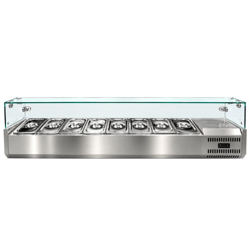 Salsera Refrigerada de Sobremesa 8 Depósitos