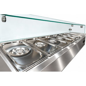 Salsera Refrigerada de Sobremesa 8 Depósitos
